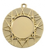 Medaille E4005 goud/zilver/brons (50mm)