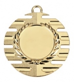 Medaille E4007 goud/zilver/brons (50mm)
