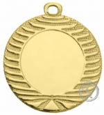 Medaille TDM10 met halslint rood wit blauw